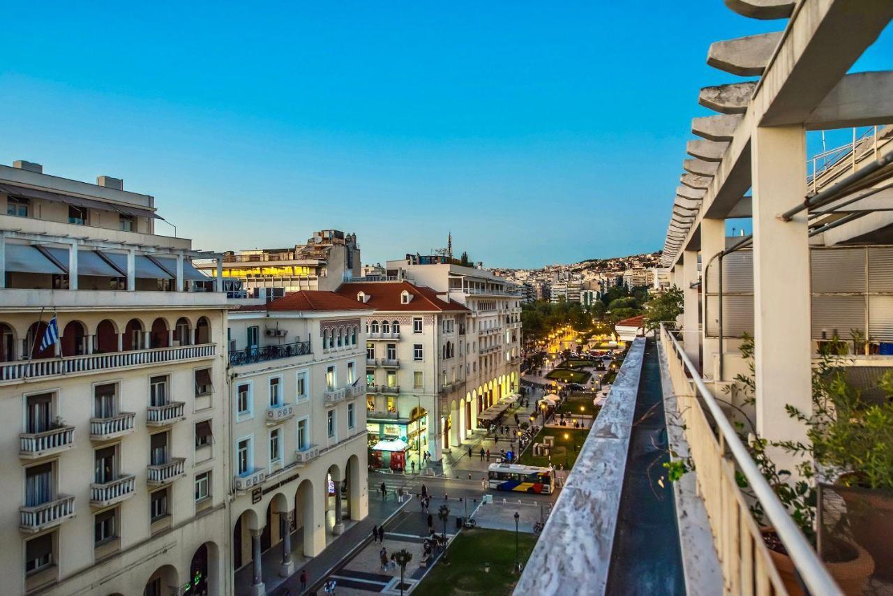 #Icarus Penthouse By Halu! Apartments Tesalonika Bagian luar foto