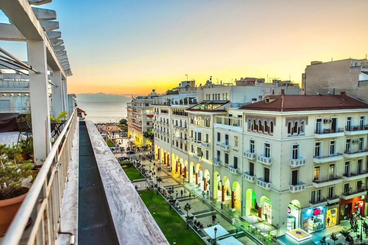 #Icarus Penthouse By Halu! Apartments Tesalonika Bagian luar foto