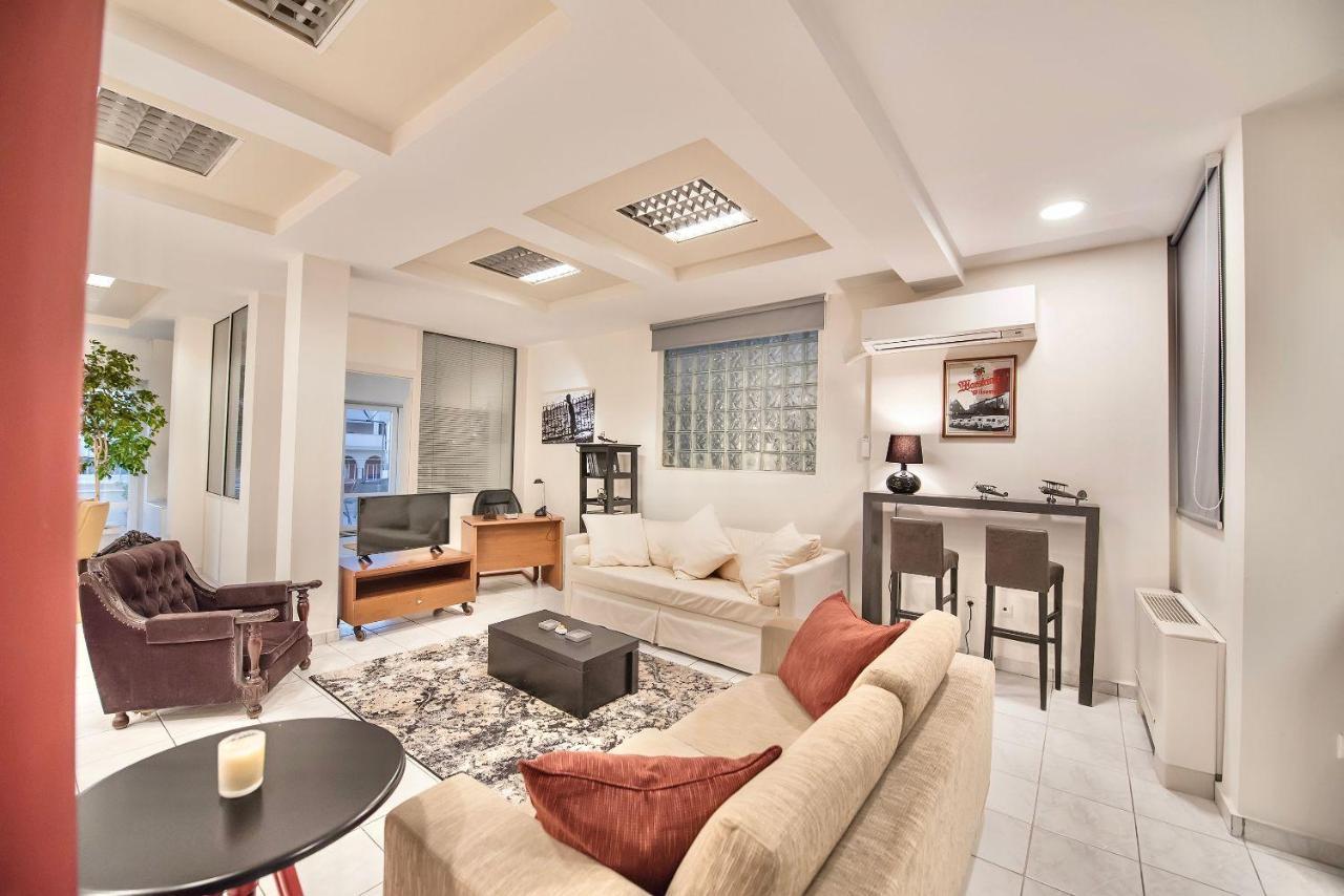 #Icarus Penthouse By Halu! Apartments Tesalonika Bagian luar foto