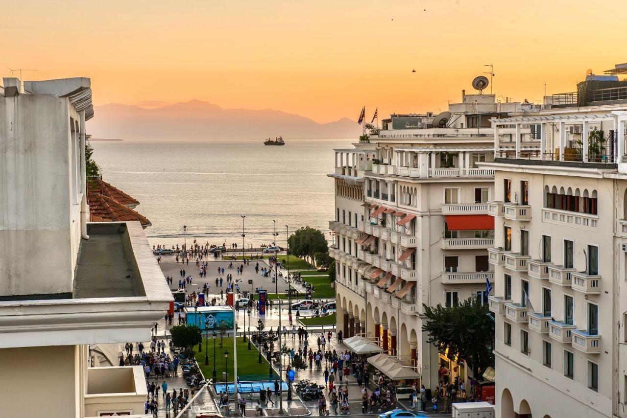 #Icarus Penthouse By Halu! Apartments Tesalonika Bagian luar foto