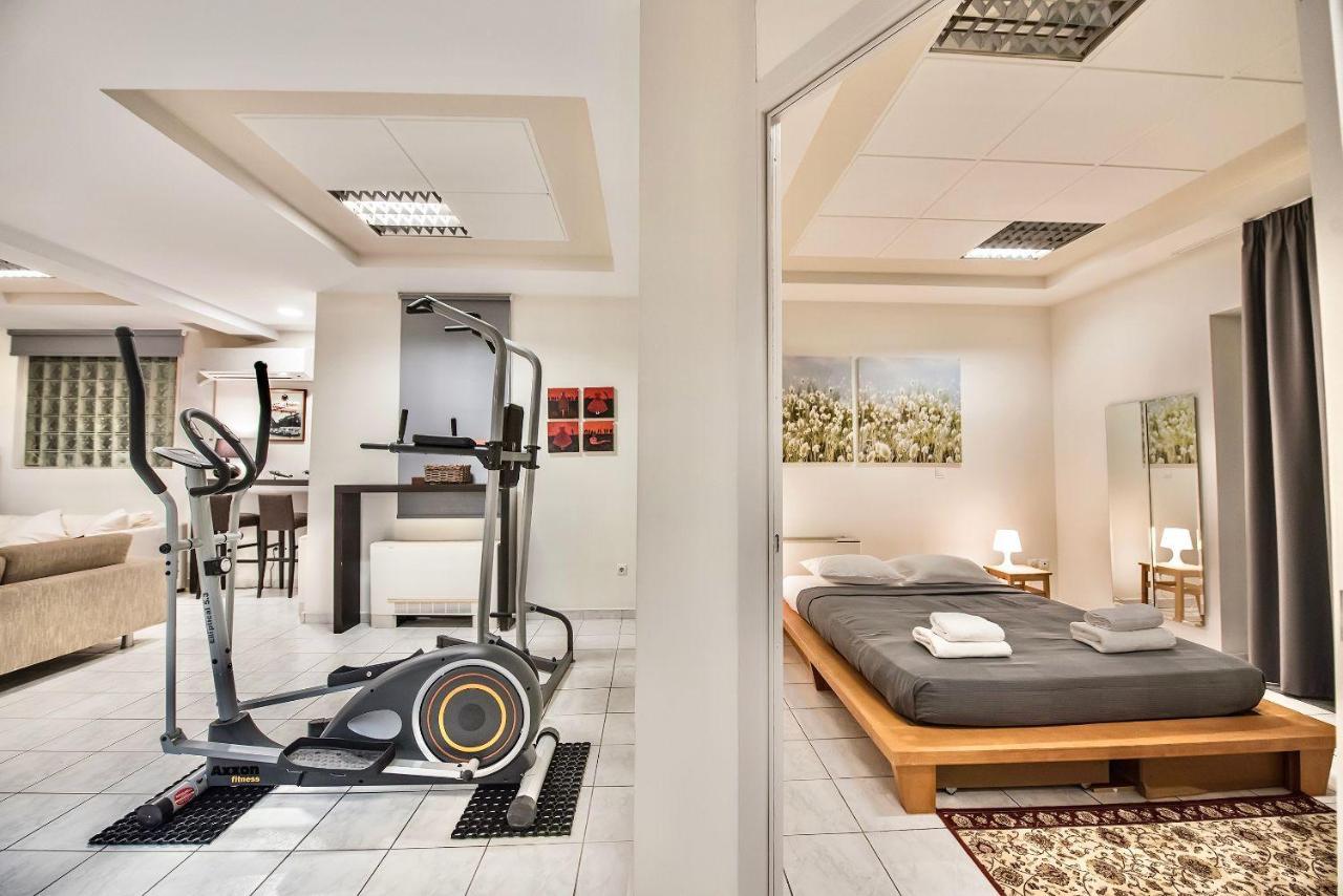 #Icarus Penthouse By Halu! Apartments Tesalonika Bagian luar foto