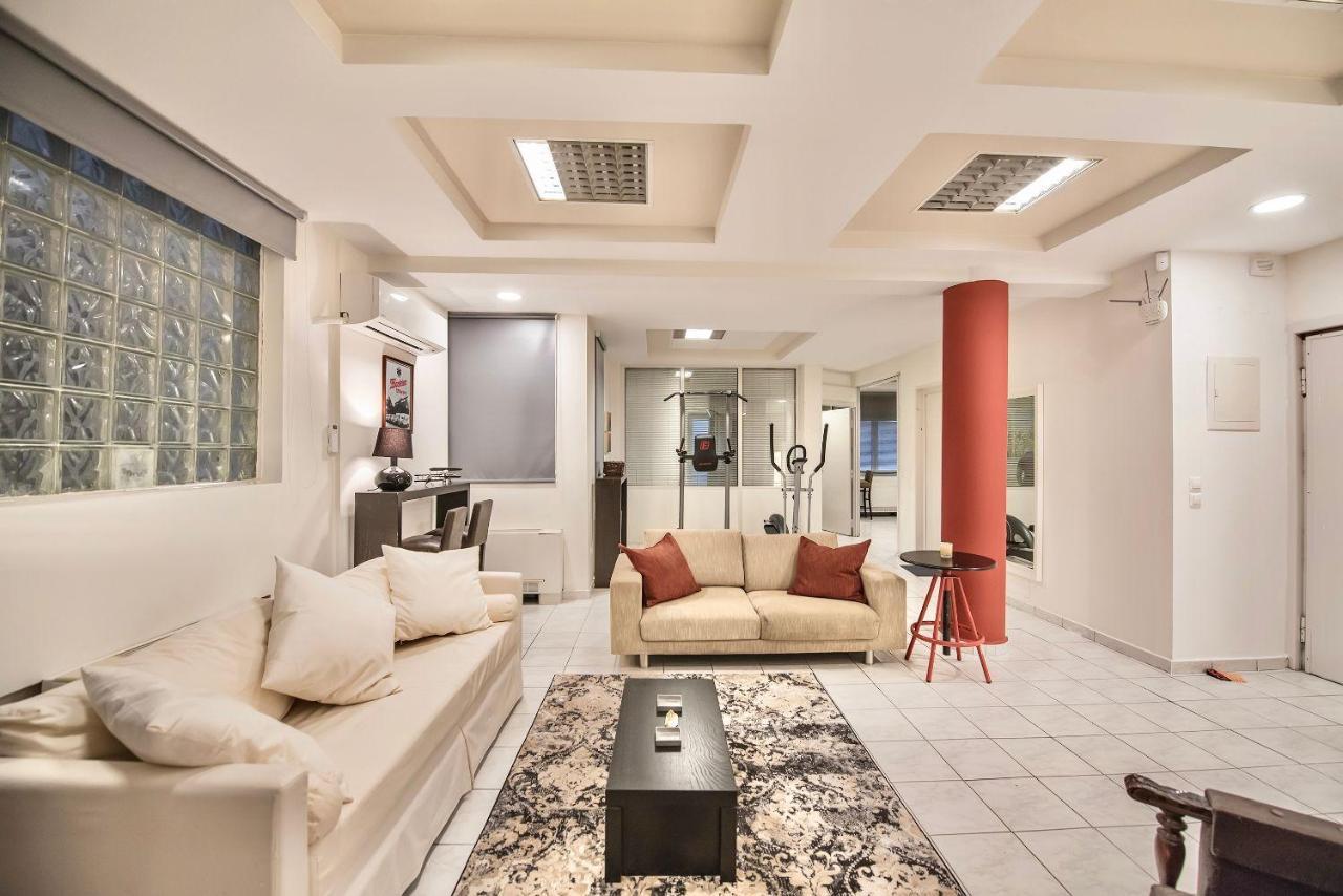 #Icarus Penthouse By Halu! Apartments Tesalonika Bagian luar foto