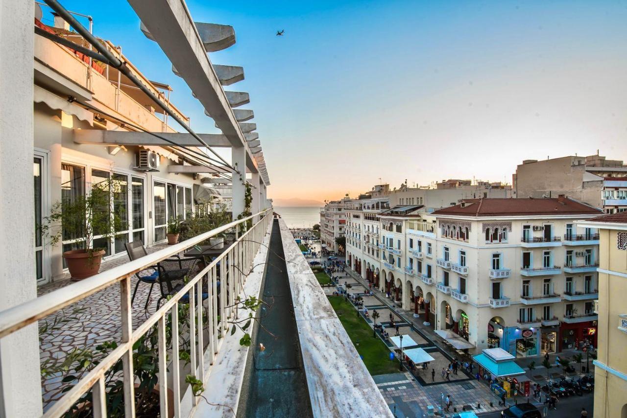 #Icarus Penthouse By Halu! Apartments Tesalonika Bagian luar foto
