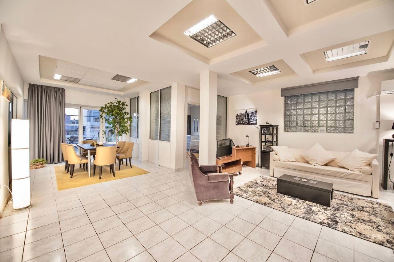 #Icarus Penthouse By Halu! Apartments Tesalonika Bagian luar foto